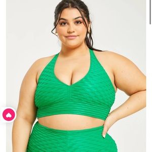 Booty by Brabants - Chrome Kelly Green Curvy Top / Bra